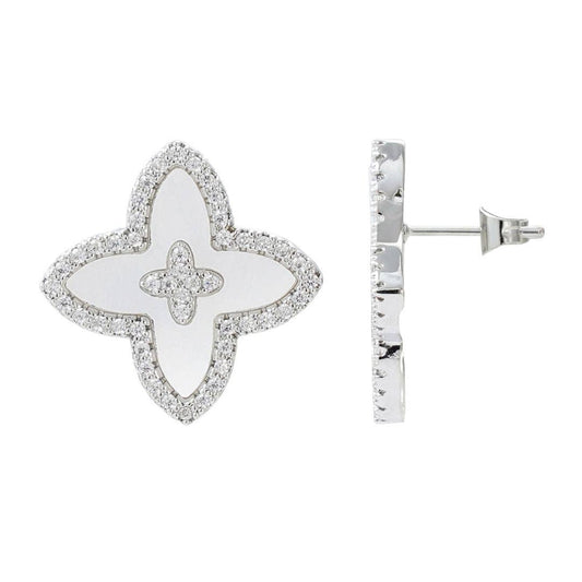 Flea flower statement: Silver