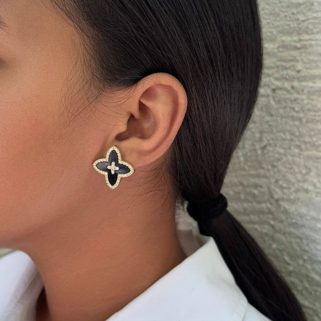 Flea flower statement: Silver